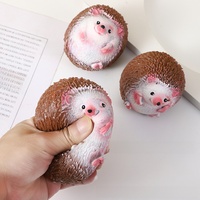 Jouet Squishy hérisson, design animal réaliste, anti-stress, rebond lent, animal mignon, petit cadeau pour enfants