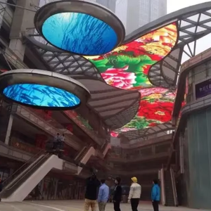 P4 320*160Mm Mô-đun Không Thấm Nước Độ Phân Giải Cao 3D Trần LED Hiển Thị Hành Lang Màn Hình Tùy Chỉnh Sáng Tạo Bầu Trời Màn Hình - Product Image 1