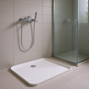 Receveur de douche rectangulaire Harmony en ciment 80 x 200 cm pour salle de bain - Product Image 3