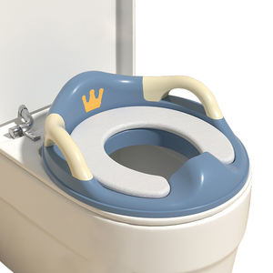 <span class=keywords><strong>Asiento</strong></span> de entrenamiento portátil para niños pequeños con asas para niños y niñas, orinal de entrenamiento con estampado de <span class=keywords><strong>corona</strong></span>, inodoro con cojín de <span class=keywords><strong>asiento</strong></span> suave - Product Image 3