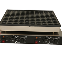 Machine à Takoyaki et à Boulettes de Poisson Électrique Professionnelle Commerciale Fuqi avec 100 Trous Haute Efficacité 3.2kW
