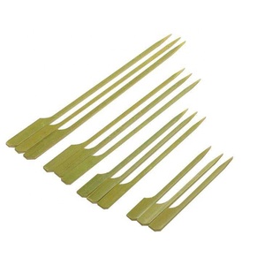 Japonés arma en forma de hamburguesa elige giro Candy hilo dental palos planos pinchos de bambú - Product Image 4