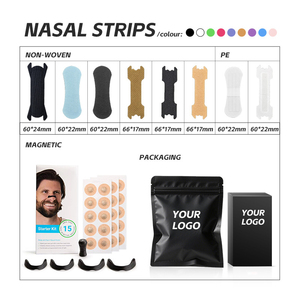 Tiras de Algodón/Rayón de Grado Médico Sin Residuos, Certificación CE, 2 Años de Vida Útil, Fácil de Remover, Anti Ronquidos, Venta al Por Mayor, Logotipo Personalizado - Product Image 3