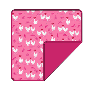 ผ้าห่มไม้ไผ่ลายหัวใจสำหรับวันวาเลนไทน์  ขายส่งจำนวนมาก จัดส่งเร็ว ได้รับการรับรอง CPC  ขั้นต่ำในการสั่งซื้อน้อย - Product Image 2