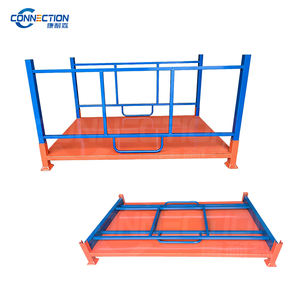 Étagère mobile pliable et empilable Mracking, détachable, pour entrepôt, robuste, pour le stockage de vêtements - Product Image 4