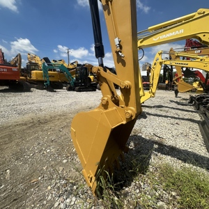 Excavatrice Caterpillar 308CCR d'occasion, 8 tonnes, forte force de creusement, faible consommation de carburant, ligne de brise-roche en option pour sites de travail étroits - Product Image 6