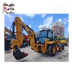 Chargeuse-pelleteuse Caterpillar Cat 420F2, chargeuse-pelleteuse de 11 tonnes, moteur CUMMINS, 4 roues motrices, pelle hydraulique pour travaux de construction et de terrassement - Product Image 1