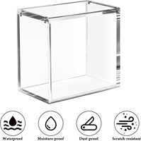 MIO personnalisé clair résistant aux UV jeu de cartes à collectionner Elite Trainer boîte de rappel magnétique de protection acrylique TCG ETB vitrine