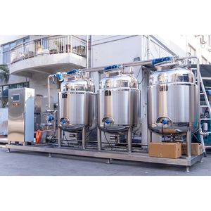 Denor 100L 200L hai-tank máy giặt <span class=keywords><strong>CIP</strong></span> Máy SS304/316L sạch trong nơi Hệ thống di động làm sạch giỏ hàng 220/380V - Product Image 6