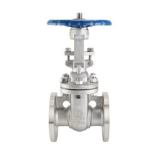 Válvula de Compuerta Manual con Brida de Acero Inoxidable 304 316 de Alta Calidad, ANSI 150LB 300LB, JIS 10K 1.6mpa WCB - Product Image 1