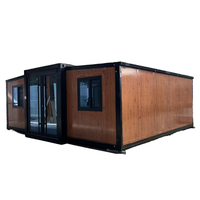 Maison conteneur extensible 20ft 40ft, hébergement préfabriqué pour camp minier, bureau de chantier modulaire pour cabane écologique portable