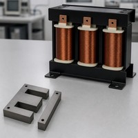 Aimant industriel en acier au silicium EI isolé, matériau CRGO, pour transformateur d'onduleur connecté au réseau, OEM acceptable, ROHS/CE
