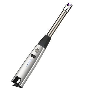 Hot <b>Sale</b> Elegant Style Led Power Display Windproof Gas <b>Stoves</b> Rechargeable Arc USB Lighter - Product Image 1