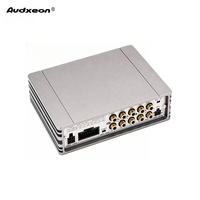 Amplificateur de voiture haute puissance 4 canaux avec processeur audio DSP 8 canaux, processeur audio AKM japonais, RMS 4x55W+2x15W, Max 4x100W+2x30W, fabrication d'usine