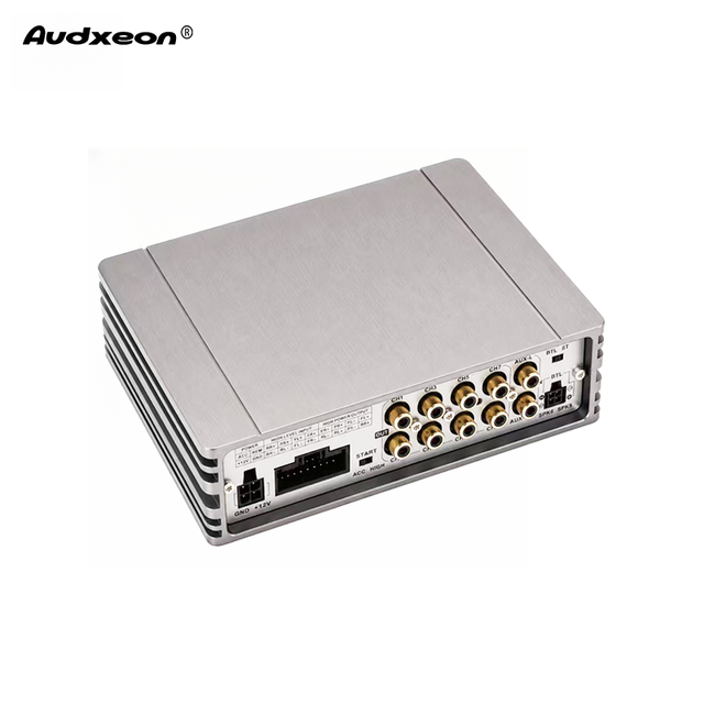 High Power 4 Channel Car Amplifier with DSP 8 Channel Audio Processor Japan AKM RMS 4x55W+2x15W Max 4x100W+2x30W Factory
