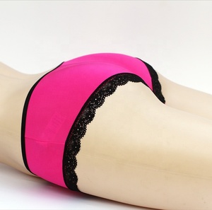 USA Tailles Peach <span class=keywords><strong>Fesses</strong></span> Demi-enveloppées <span class=keywords><strong>Fesses</strong></span> Lait Soie Haute Élastique Sexy Sous-Vêtements Femmes Traceless Silky Sous-Vêtements Femmes - Product Image 3