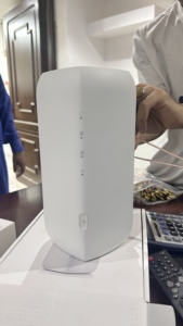 NOUVEAU Débloqué <span class=keywords><strong>ZYXEL</strong></span> NR5103EV2 5G NR Routeur Intérieur 4.7Gbps WiFi6 4G LTE Cat19 Carte Sim 5G <span class=keywords><strong>WiFi</strong></span> CPE TS9 Ports Routeur 5G - Product Image 4