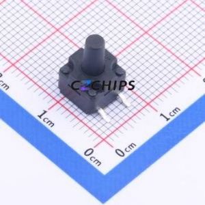 K2-1843SP-R4SW-02 Tactile Switch SMD Switch ( Operating Force: 2.5N )( Mounting Type: Vertical Mount )( Switch Length: 8mm ) - Product Image 1