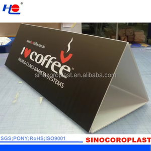 Forma personalizada PP tablero de señal de plástico corrugado impresión <span class=keywords><strong>Coroplast</strong></span> Yard signos 18x24 H estacas publicidad al aire libre - Product Image 5