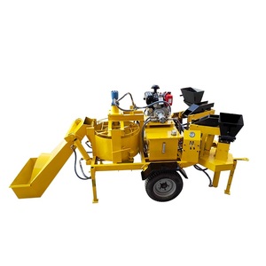 Nhà Máy Giá M7MI Twin Của Nhãn Hiệu Diesel/Động Cơ Đất Sét Đất Lồng Vào Nhau Interlock Khối Máy Làm Gạch Khối - Product Image 5