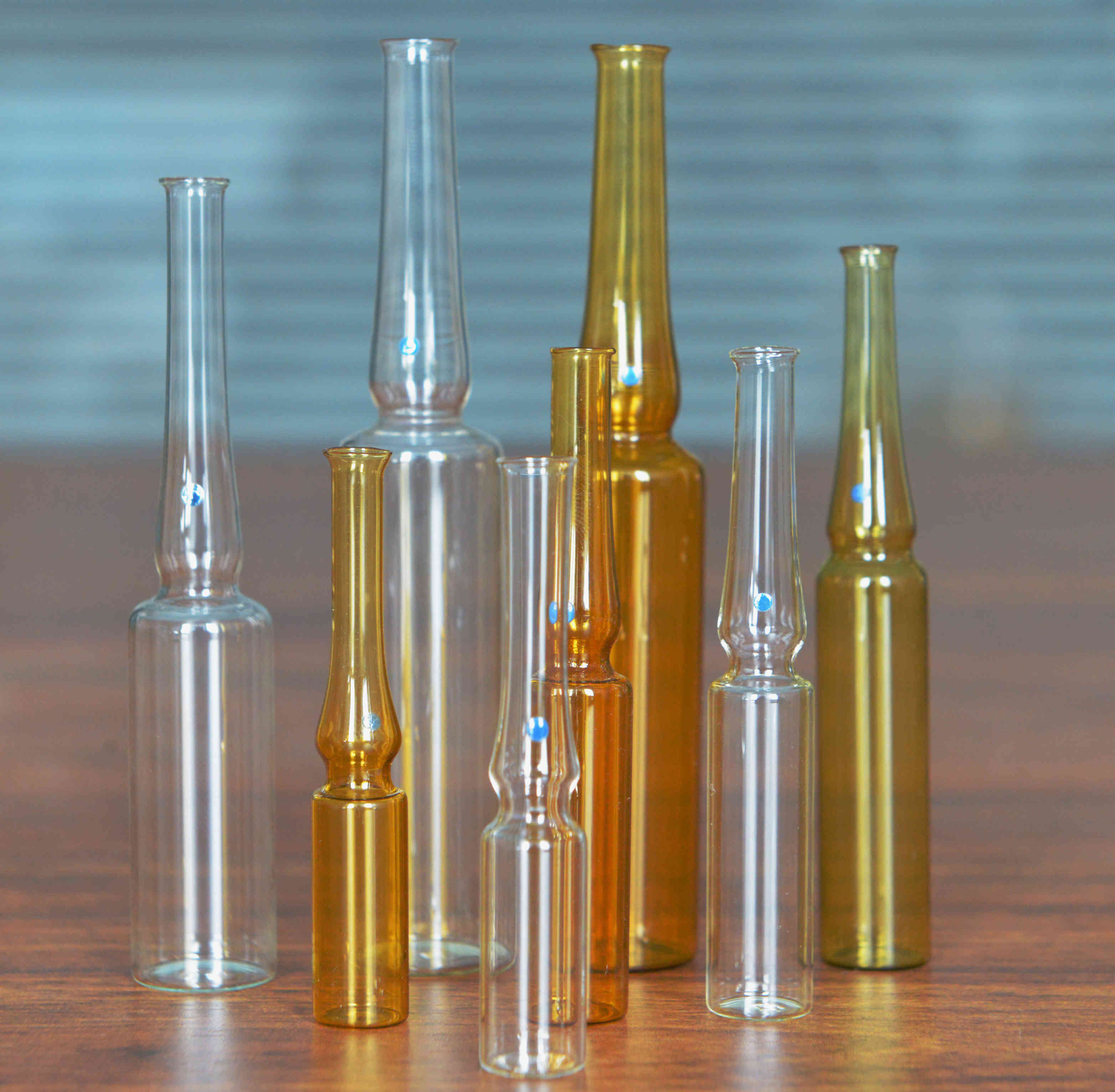 Pharmaceutical ISO 2ml Type D Glass Ampoule - Clear & Amber for Injection  Packing | Easy Open End, Sample Available