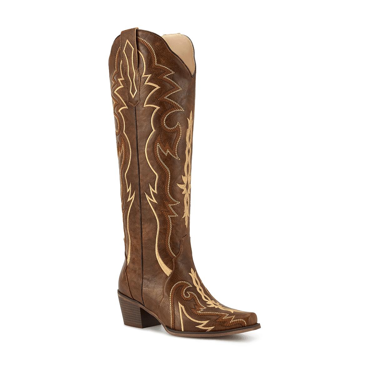 WETKISS Factory Wholesale Exotic Embroidered Western Boots Women 