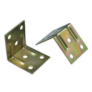 Shengyuan Color Plated L Shape Corner Bracket Thickened Iron Right Angle Connector For Cabinet Wardrobe Furniture Panel - Product Image 3