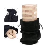 Tour de blocs en bois à empiler, jeu éducatif de construction, tour instable, best-seller