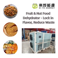 Energiezuinig automatisch warmtepomp droogsysteem commerciële dehydrator voor groenten, vis, fruit, vlees en specerijen