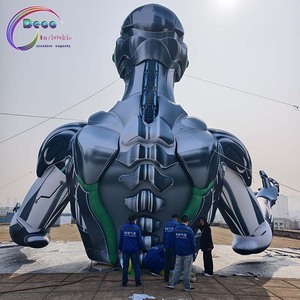 Sculpture de robot gonflable géante pour la publicité extérieure, buste gonflable de guerrier IA pour exposition artistique et événementiel - Product Image 3