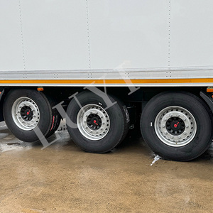 LUYI 3 asse 90 metri cubi <span class=keywords><strong>camion</strong></span> frigorifero in alluminio verdure di raffreddamento semirimorchio frigorifero - Product Image 3