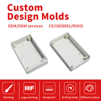 Boîtier de commande en plastique ABS de petite taille, boîtier de carte de circuit imprimé personnalisé, boîtier de sortie, interrupteur, boîtier électronique, boîte de jonction en plastique IP54