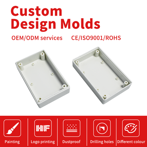 Nhỏ ABS nhựa hộp điều khiển tùy chỉnh PCB board Shell trường hợp nhà ở ngã ba Ổ cắm chuyển đổi hộp điện tử bao vây IP54 - Product Image 2