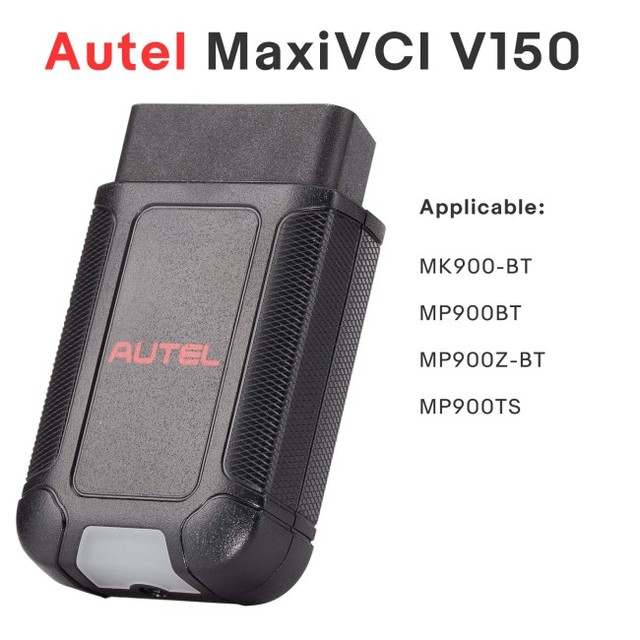 Autel MaxiVCI V150 Wireless Dongle VCI 150 OBD2 Connector Adapter Car Communication Interface for MK900BT MP900BT, Etc