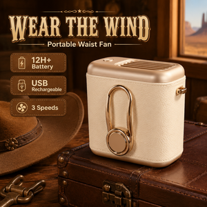 Ventilador Portátil de Cintura con Clip, Recargable, Mini Ventilador con Pantalla LED, Motor sin Escobillas; Velocidad del Viento de 12m/<span class=keywords><strong>s</strong></span> para Paseos al Aire Libre - Product Image 5