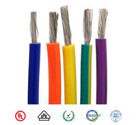 Cable de Conexión de PVC Semirrígido UL1061 de 300V 80C, Cable de Cobre Estañado Trenzado para Cableado Electrónico Interno