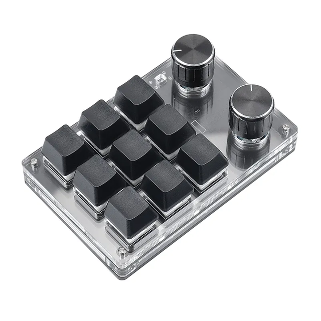 Wired/wireless USB Custom Mechanical Keyboard with Knob Volume Button Knob Programming Macro Game Hot-swap Keyboard