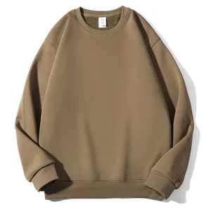 Sweat-shirt personnalisé unisexe surdimensionné d'hiver épais quantité minimale de commande de haute qualité Sweats à capuche et sweat-shirts pour hommes