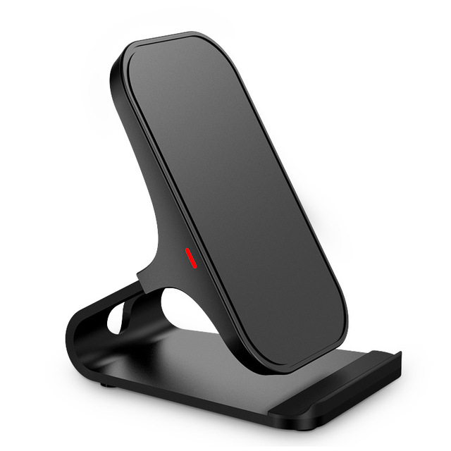 15W Fast Wireless Charger Dual Lamp Indicatorfor Wireless Charger Dock Aluminum Alloy Wireless Charger