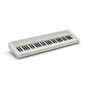 Teclado Electrónico <span class=keywords><strong>Casio</strong></span> CT-S1WE Color Crema, Teclado Portátil de 61 Teclas para Principiantes y Adultos - Product Image 3