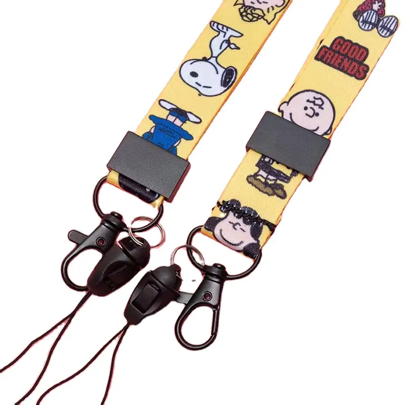 Custom Recycled Eco-friendly Polyester Neck Lanyards with Logo Fashion Straps for Pen Holder.