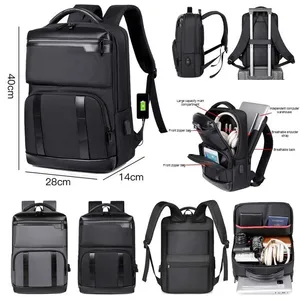 Laptop <b>Backpack</b> <b>Waterproof</b> Oxford Sports Pack Usb High Quality Dry Wet Separation School Pack <b>Backpack</b> - Product Image 4