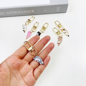 Wholesale Custom Anime Metal Keychain <b>Key</b> Ring Souvenir Metal Kids Lovely Cat Cartoon <b>Key</b> <b>Chain</b> - Product Image 3