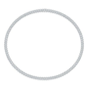Collier chaîne tennis en moissanite de qualité supérieure pour bijoux de mode, confortable à porter au quotidien, disponible au meilleur prix - Product Image 3