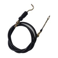 Ensemble de câbles de commande d'accélérateur manuel, numéro OE WG9725570002 Compatible avec SINOTRUK HOWO-7, HOWO A7, HOWO 10 Camion malaxeur lourd