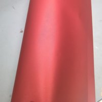 Papier nacré métallisé en résine teintée par immersion rouge cramoisi profond, couleur unie flexible, pour boîte à bijoux, feuille d'emballage rigide de luxe