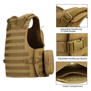 Custodia protettiva con logo personalizzato da esterno modulare con cambio tattico, gilet tattico da 600d Oxford, - Product Image 6