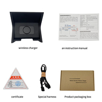 Chargement sans fil de voiture pour téléphone portable Range Rover Star support spécial chargeur rapide 16-22