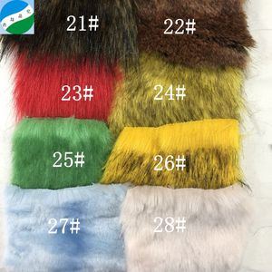 Haoxing-<span class=keywords><strong>tissu</strong></span> en <span class=keywords><strong>fausse</strong></span> <span class=keywords><strong>fourrure</strong></span> pour vêtements, vente en gros, lot de stock à la mode, chinois - Product Image 3