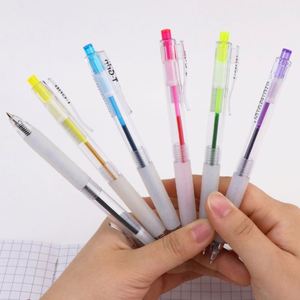 Wholesale Custom Printed Retractable Gel Ink <b>Pens</b> <b>Multi</b>-<b>Color</b> 0.5mm Novelty Plastic Body Black Ink Ballpoint <b>Pen</b> for Promotion - Product Image 4
